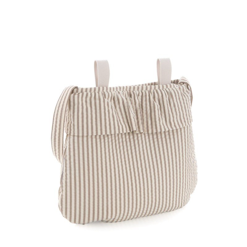 Bolso Maternal Boho Derby Beige - Cambrass