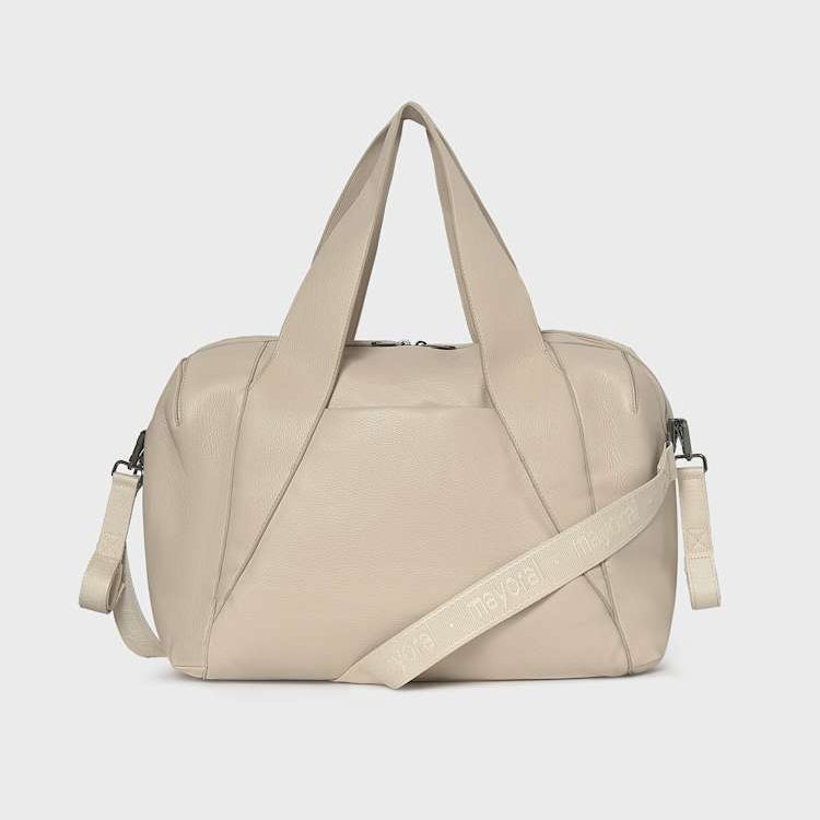Bolso Maternal Polipiel Bebé Beige - Mayoral