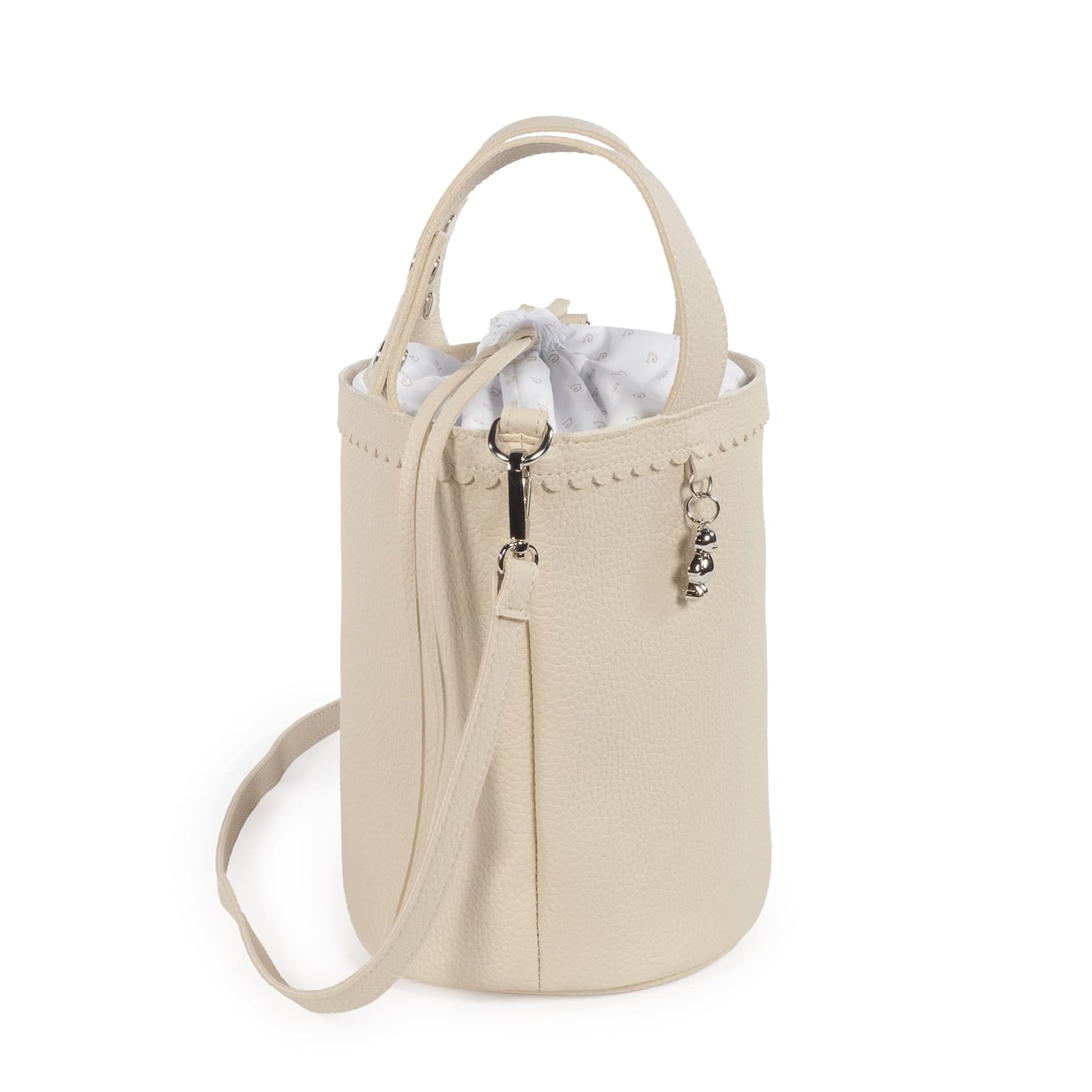 Bolso Bucket Icon Cream – Pasito a pasito