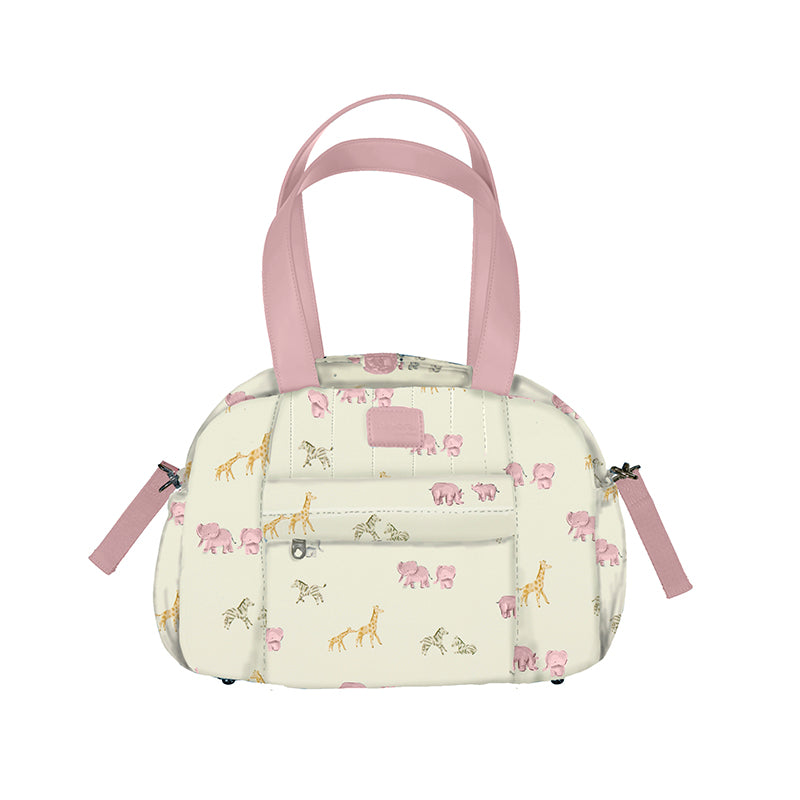 Bolso Maternal Mediano Estampado Orquídea - Mayoral