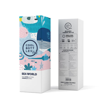 Botella térmica 260ml Kids Sea World - Cool Bottles