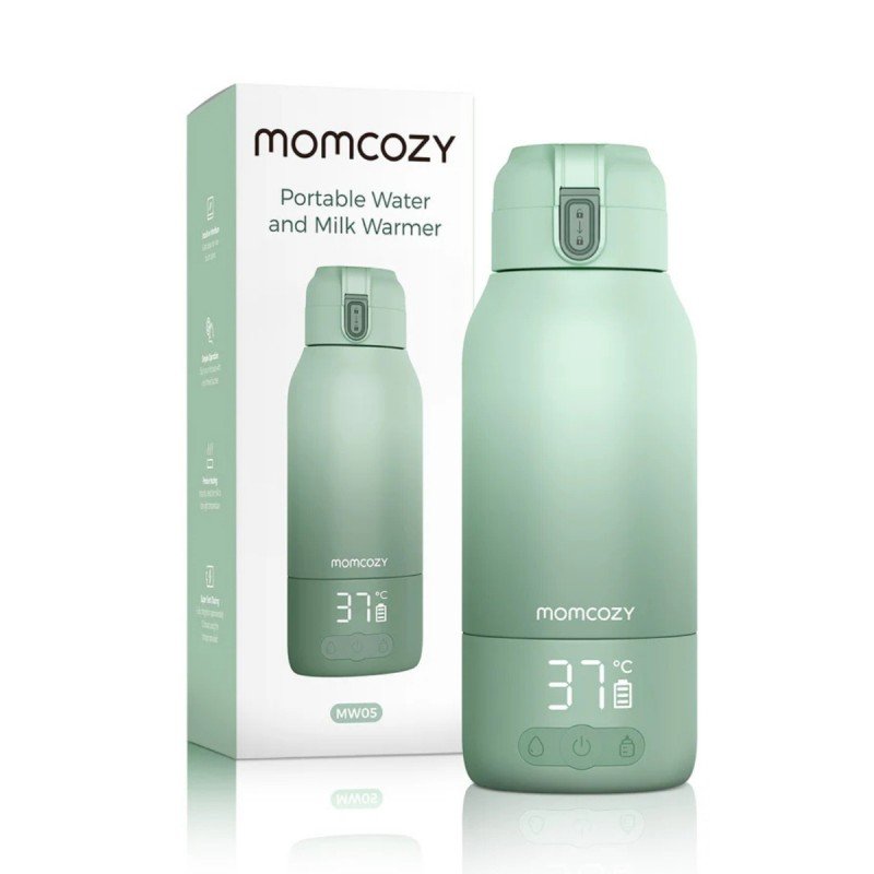 Calentador portátil leche materna y agua Verde - Momcozy