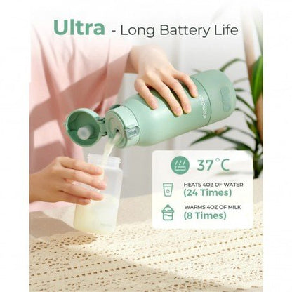 Calentador portátil leche materna y agua Verde - Momcozy