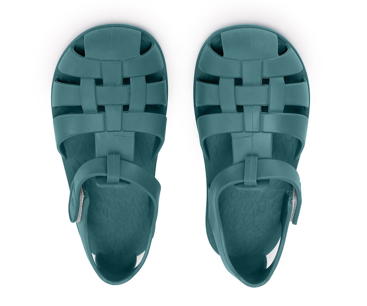 Cangrejera Infantil Whale Teal - Monnëka