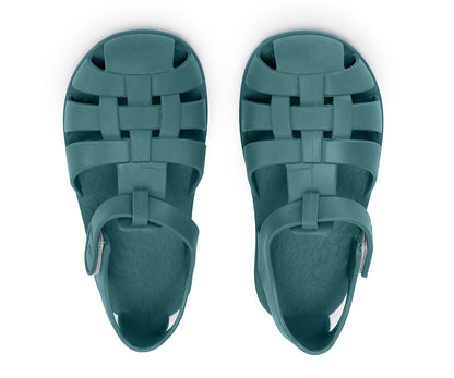 Cangrejera Infantil Whale Teal - Monnëka