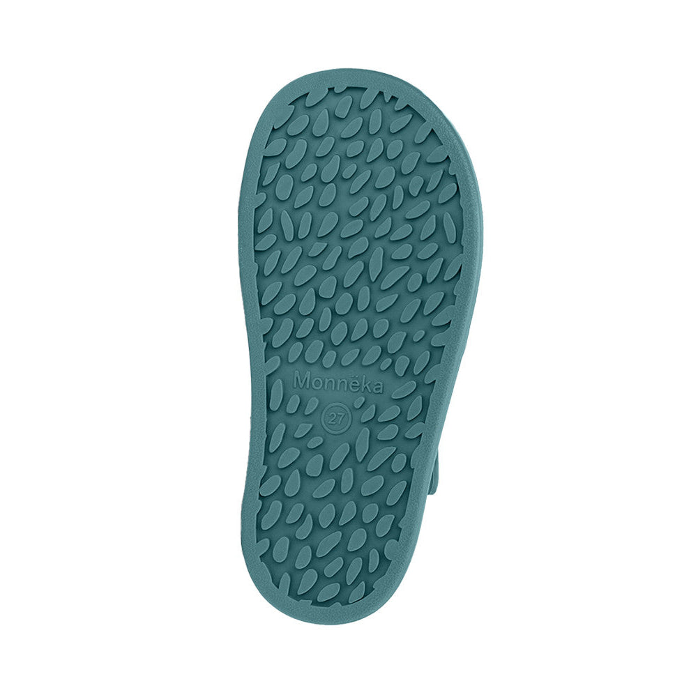 Cangrejera Infantil Whale Teal - Monnëka