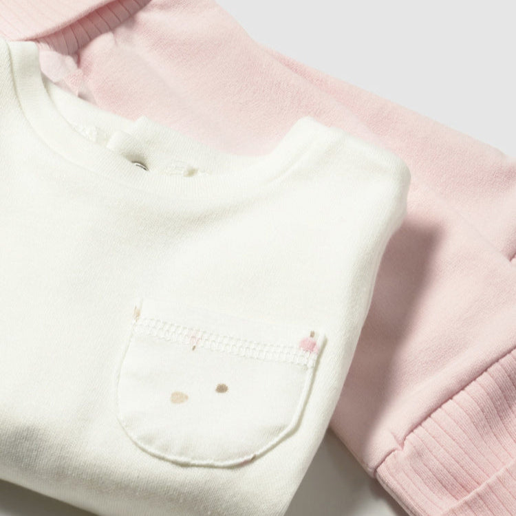 Chándal 3 piezas recién nacido Rosa Baby - Mayoral