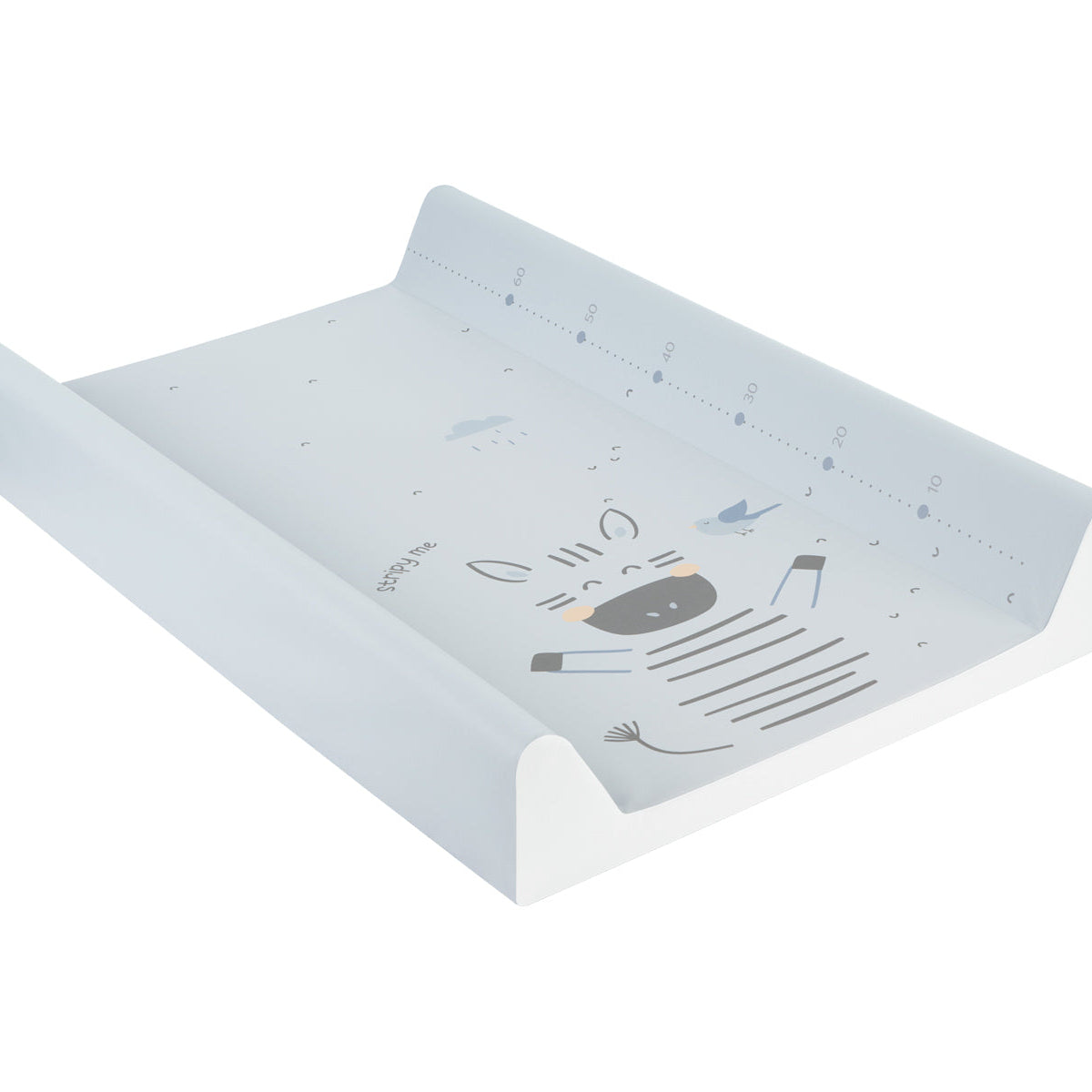 Colchón cambiador 50x70 Stripy Friends - Kikkaboo