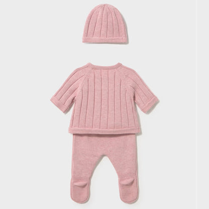Conjunto Regalo 3 piezas Punto Rosa Baby - Mayoral