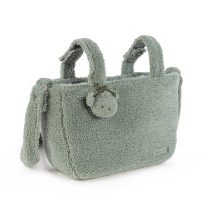 Bolso Crossbody Teddy Paddington Verde – Pasito a pasito