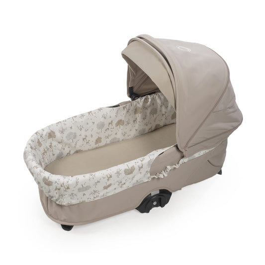 Cubre cuco con gomas + sábana ajustable Nara – Pasito a pasito