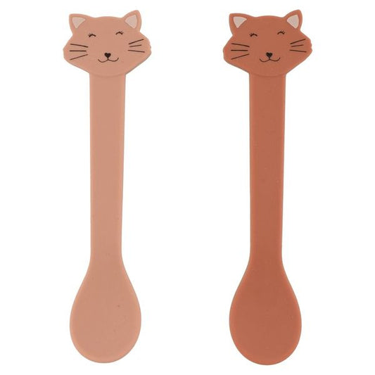 Cucharas de silicona Gato pack 2 - Trixie