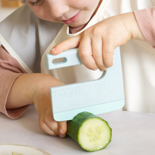 Cuchillo Seguro para Niños Klyv Aqua - Skagfa