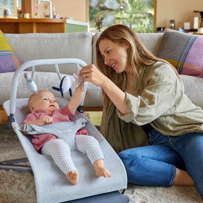 Hamaca ergonómica Ergobaby 3 en 1 Evolve - Crema