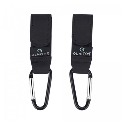 Ganchos mosquetón para cochecito multiusos - Olmitos