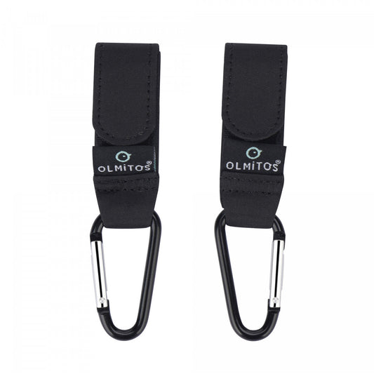 Ganchos mosquetón para cochecito multiusos - Olmitos