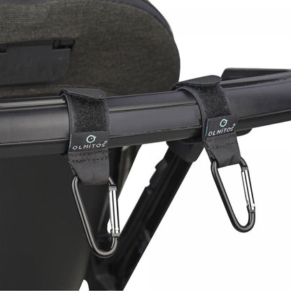 Ganchos mosquetón para cochecito multiusos - Olmitos