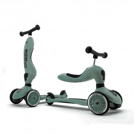 Patinete 2 en 1 Highwaykick One Forest - Scoot and Ride