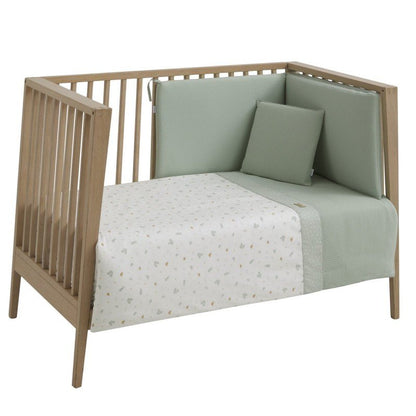 Funda nórdica + protector cuna Ardi Verde - Cambrass