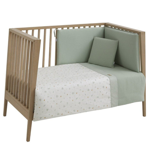 Funda nórdica + protector cuna Ardi Verde - Cambrass