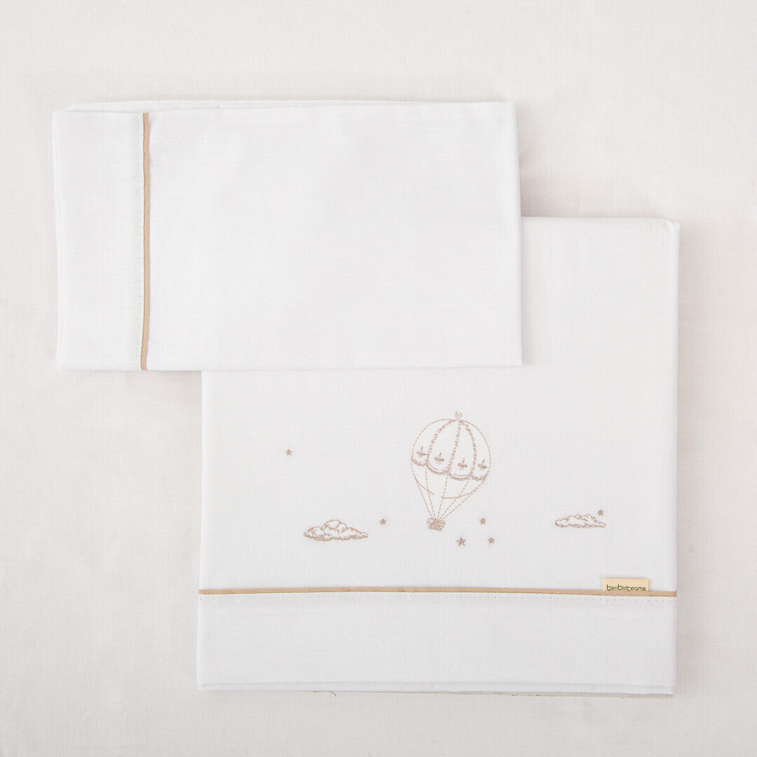 Juego de sábanas cuna 3 piezas Noe - BimbiDreams