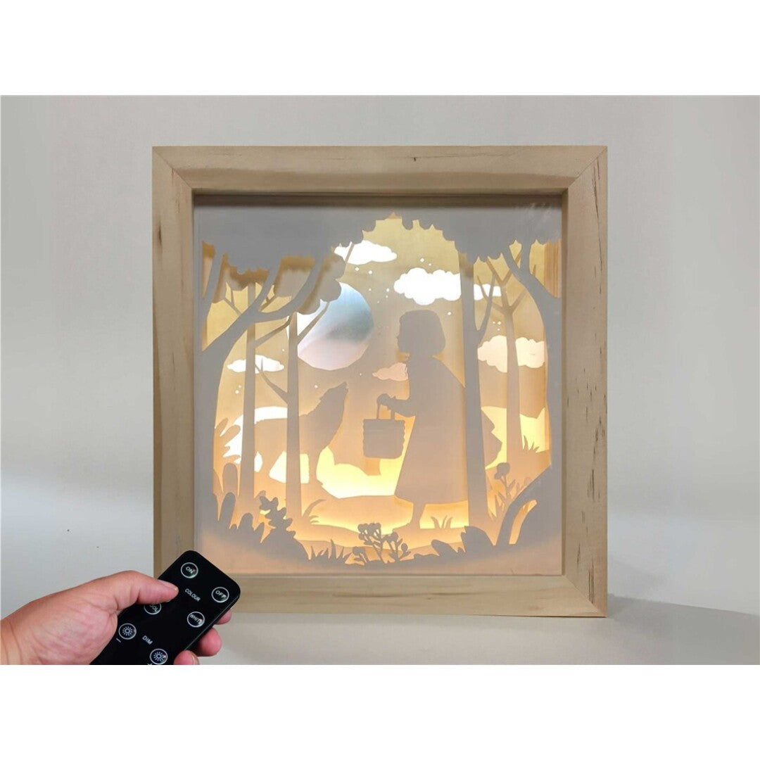 Lámpara Small Madera Caperucita - Cutout
