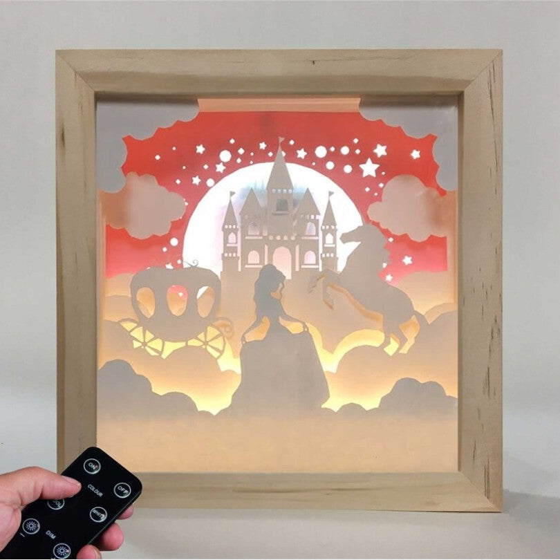 Lámpara Small Madera Castillo - Cutout