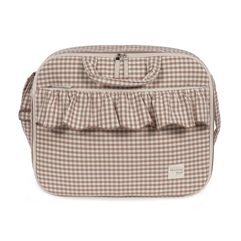 Maleta Praliné Vichy Moka – Walking Mum