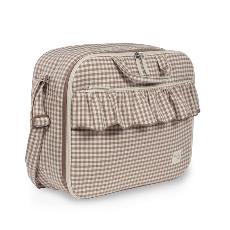 Maleta Praliné Vichy Moka – Walking Mum