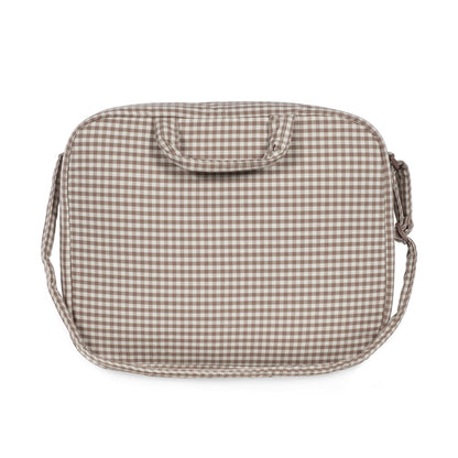 Maleta Praliné Vichy Moka – Walking Mum