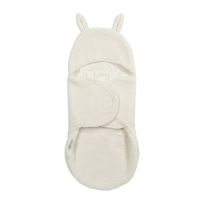 Manta envolvente para silla de coche Rabbit Me-Teddy Naturel - Meyco Baby