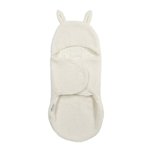 Manta envolvente para silla de coche Rabbit Me-Teddy Naturel - Meyco Baby