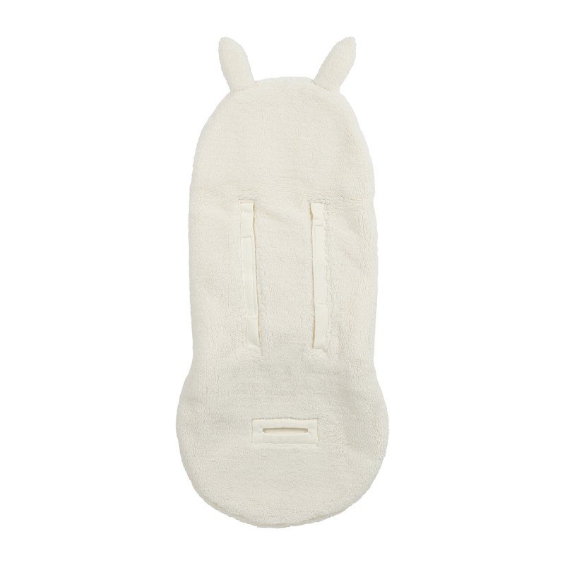 Manta envolvente para silla de coche Rabbit Me-Teddy Naturel - Meyco Baby