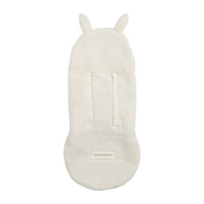 Manta envolvente para silla de coche Rabbit Me-Teddy Naturel - Meyco Baby