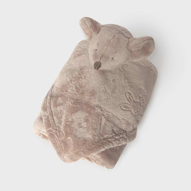 Manta pelo bebé con doudou Topo - Mayoral