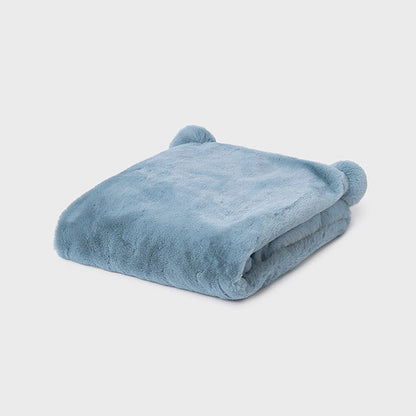Manta pelo bebé pompón Polar - Mayoral