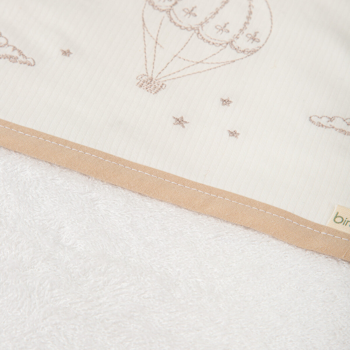 Maxicapa de baño Noe Blanco – Bimbidreams