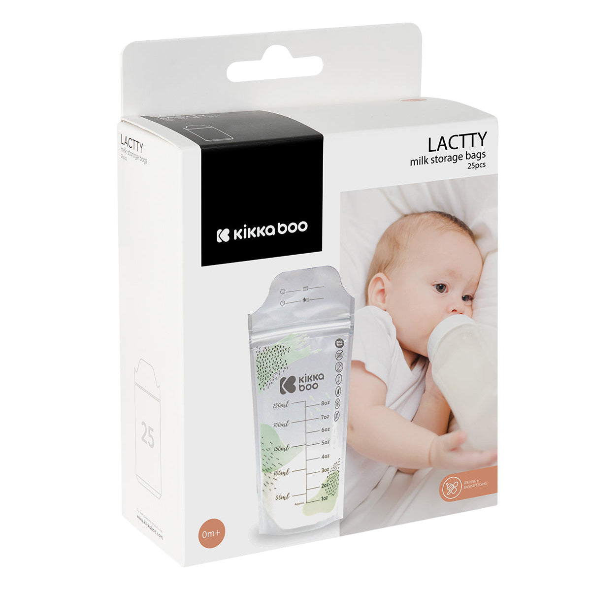 Bolsas almacenamiento de leche Lactty 25 uds. - Kikkaboo