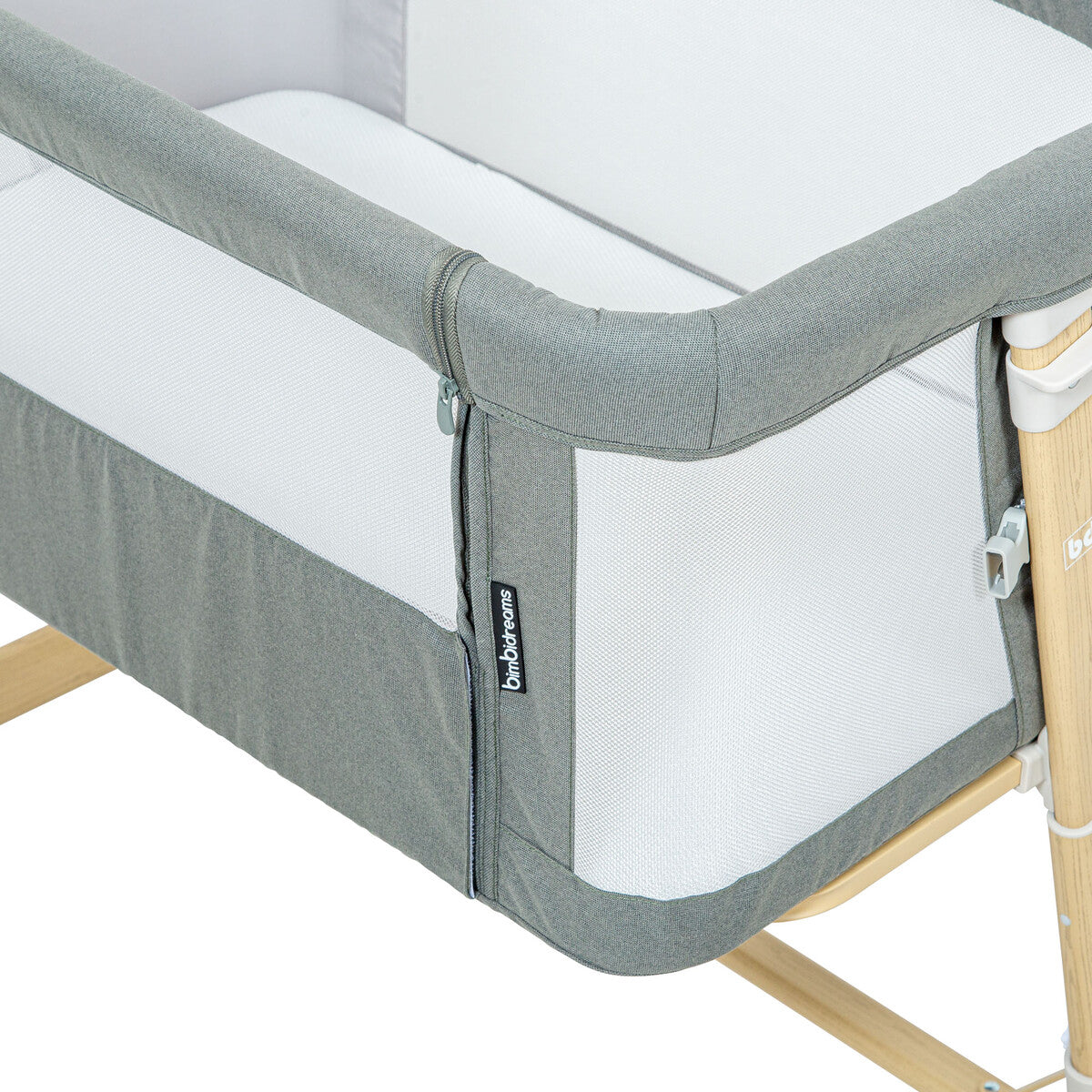 Minicuna colecho Basics Verde - Bimbidreams