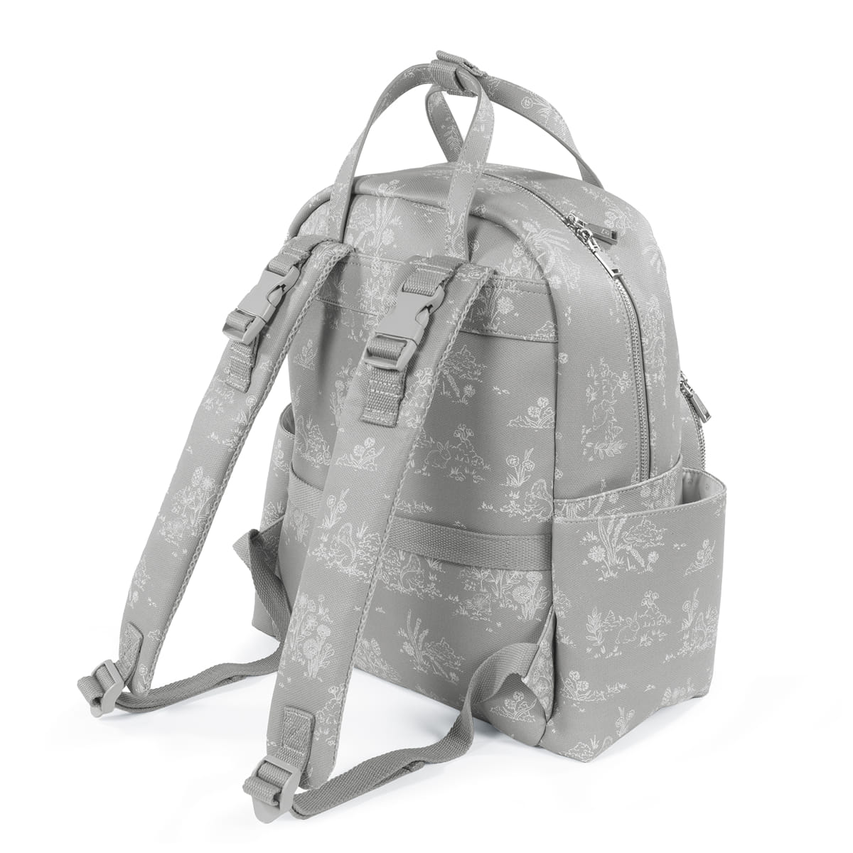 Mochila de maternidad Toile de Jouy Forest – Pasito a pasito