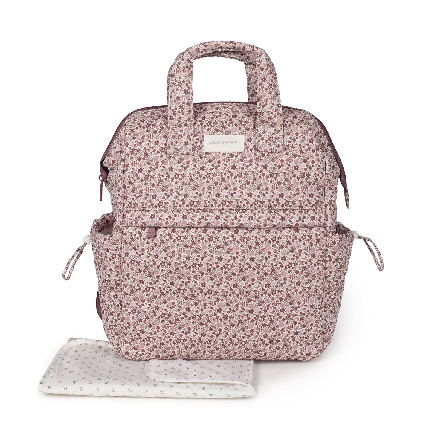 Mochila Cherry Flores – Pasito a pasito