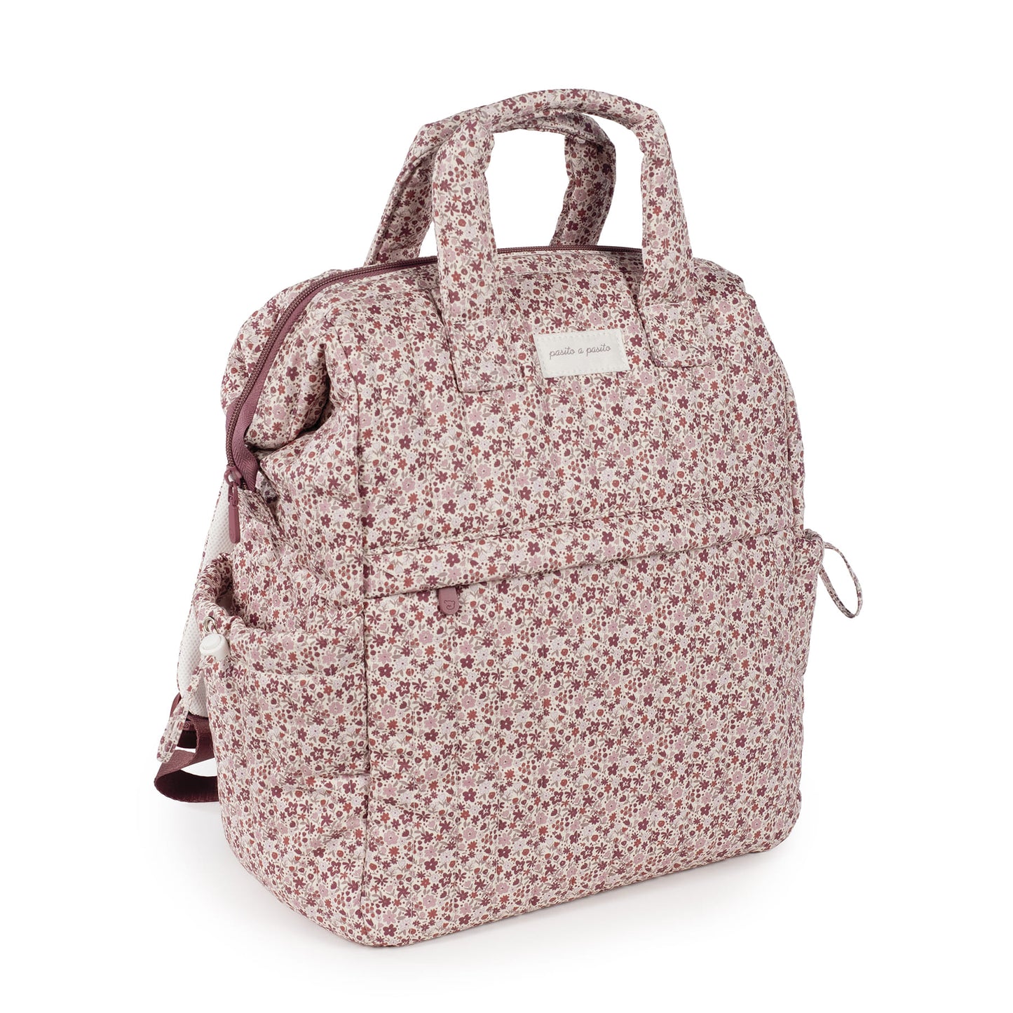 Mochila Cherry Flores – Pasito a pasito