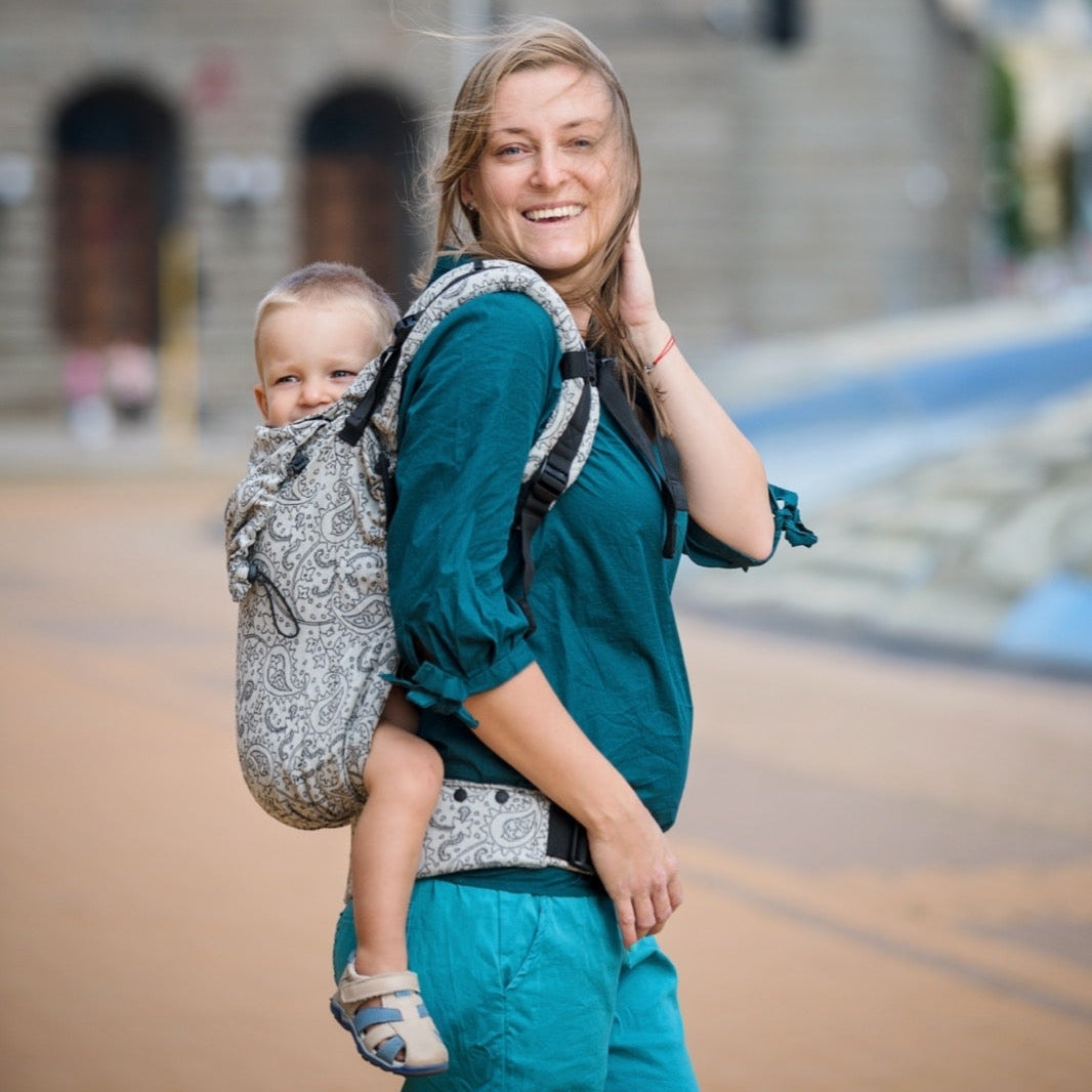 Mochila ergonómica Neko Smart Toddler Efes Paisley Hazel Light