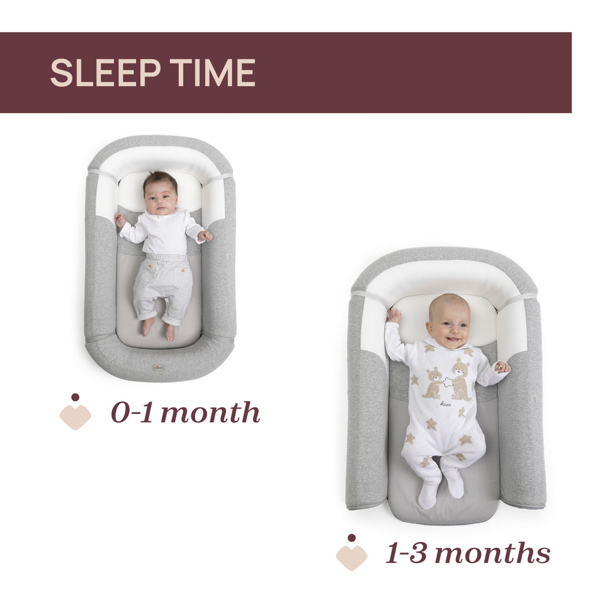Nido reductor Mommy Pod 3 en 1 Grey - Chicco