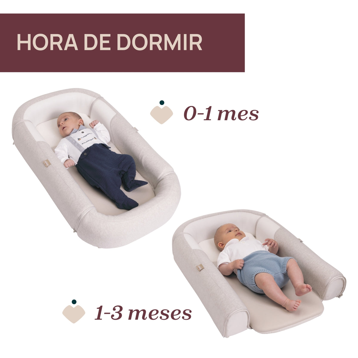 Nido reductor Mommy Pod 3 en 1 Natural - Chicco