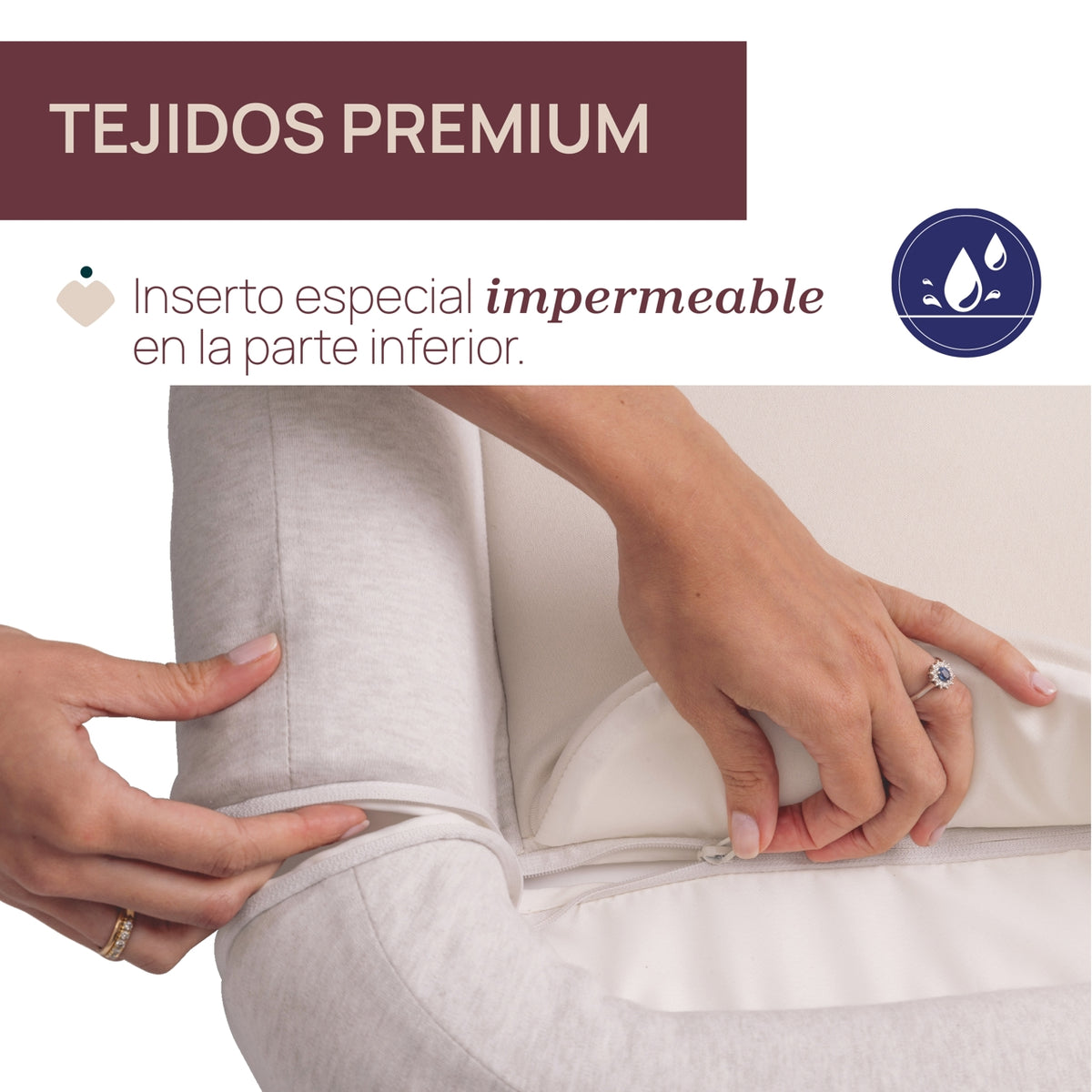 Nido reductor Mommy Pod 3 en 1 Natural - Chicco