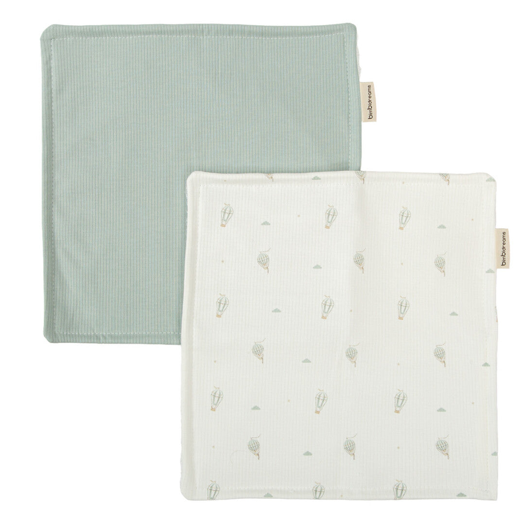 Pack de 2 Toallitas reutilizables Blue Sky - BimbiDreams