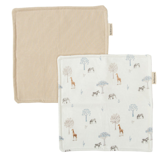 Pack de 2 Toallitas reutilizables Tanzania - BimbiDreams