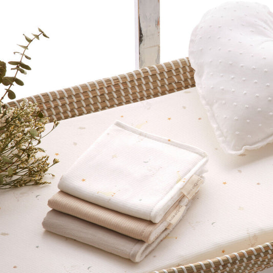 Pack de 3 Toallitas reutilizables Happy Forest - BimbiDreams