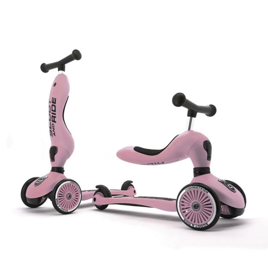 Patinete 2 en 1 Highwaykick One Rose - Scoot and Ride